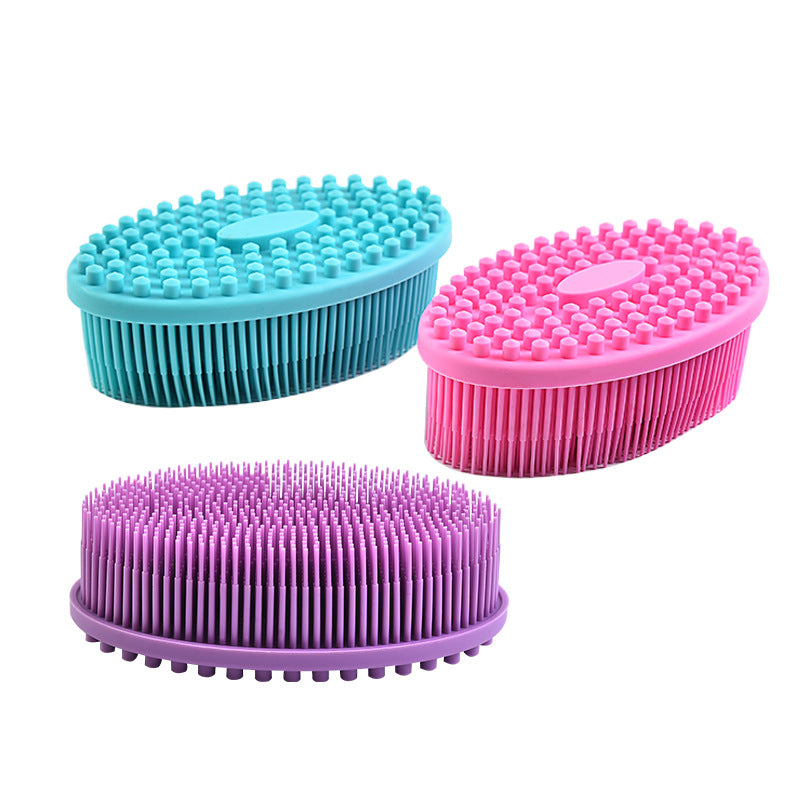 Silicone Bath Brush Baby Shower Soft Brush