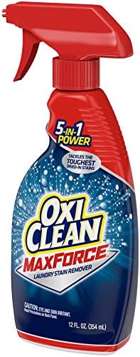 OxiClean Max Force Laundry Stain Remover Spray, 12 Fl. Oz, 3-Pack