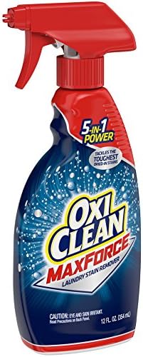 OxiClean Max Force Laundry Stain Remover Spray, 12 Fl. Oz, 3-Pack