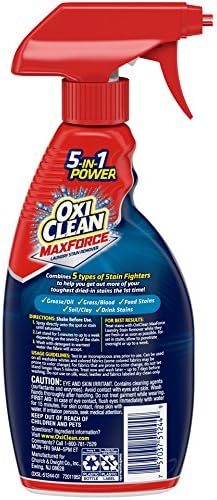 OxiClean Max Force Laundry Stain Remover Spray, 12 Fl. Oz, 3-Pack