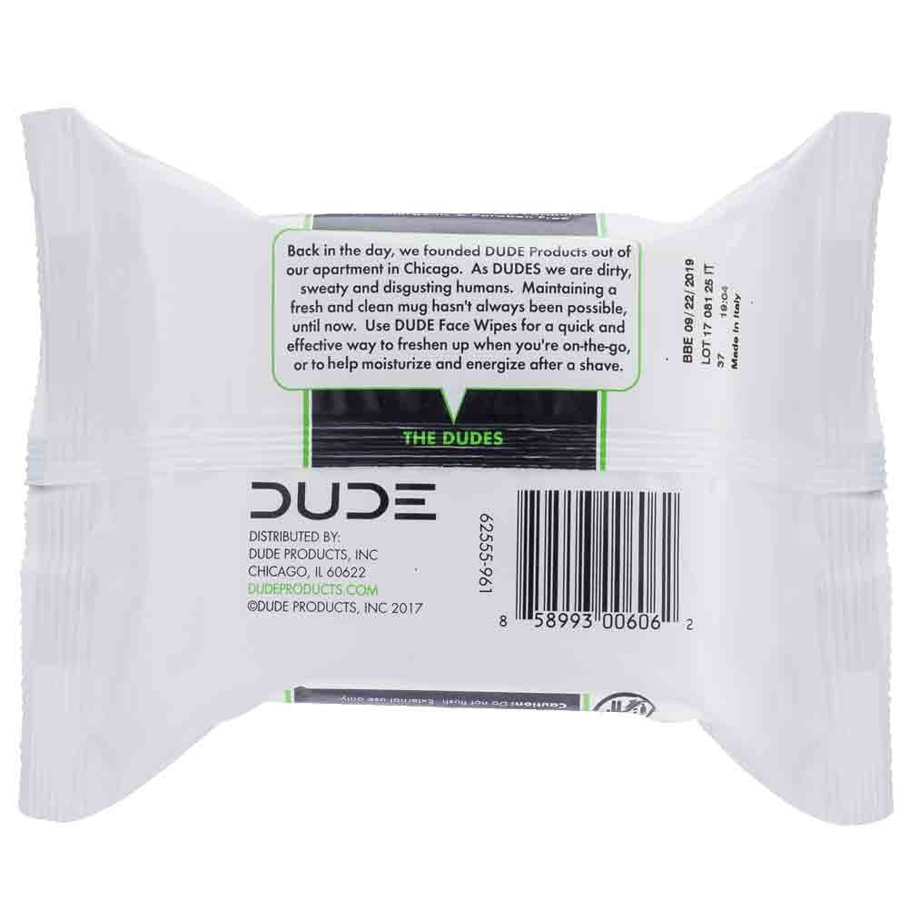 Dude Wipes - 3 Pack, 90 Wipes, Infused with Energizing Pro Vitamin B5, Alcohol Free and Hypoallergenic Cleansing Wipes