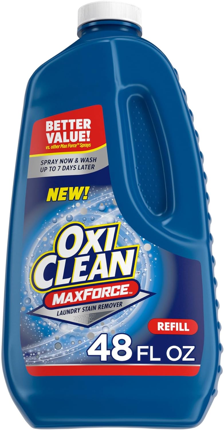 OxiClean Max Force Laundry Stain Remover Spray, 12 Fl. Oz, 3-Pack