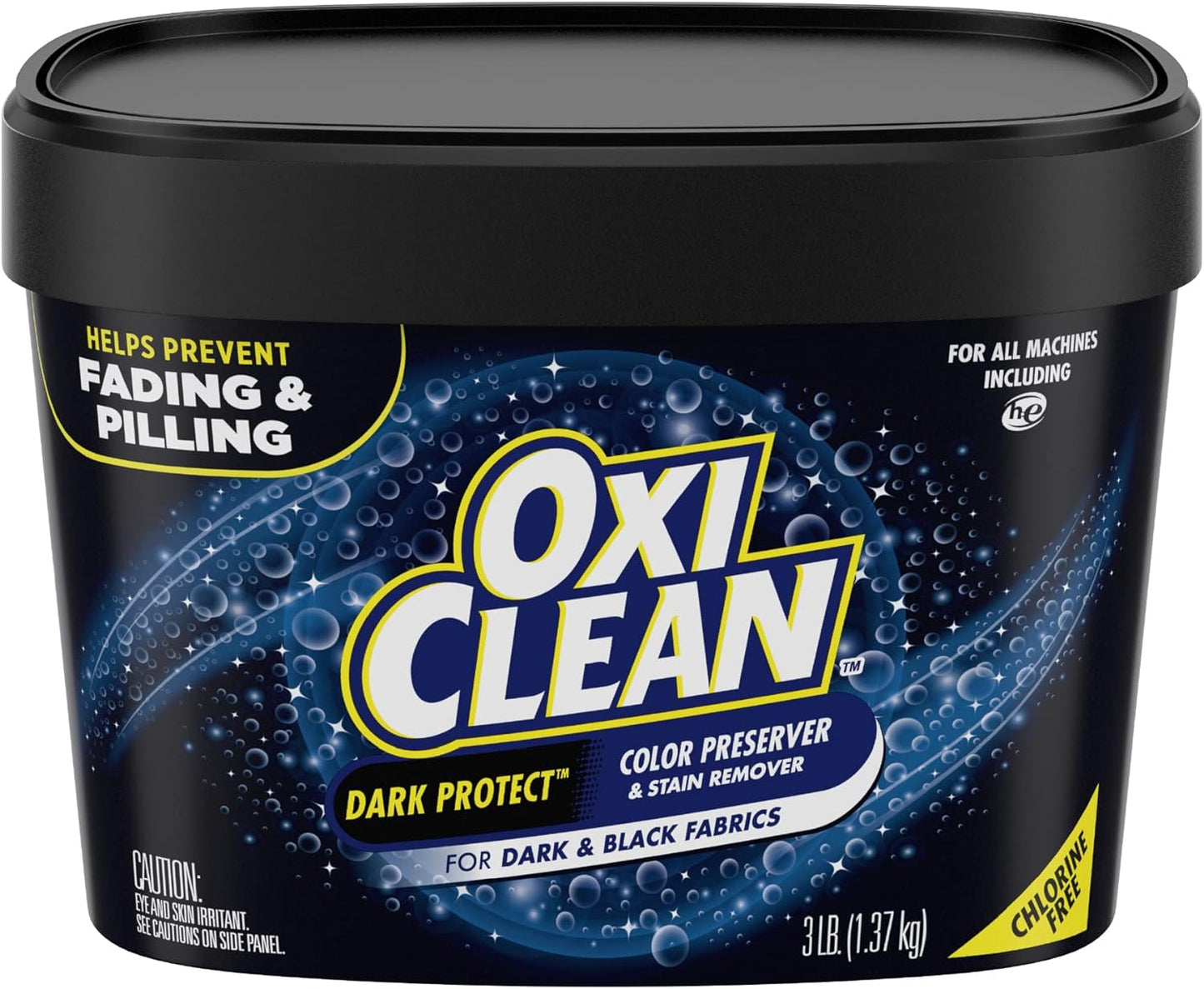 OxiClean Dark Protect Laundry Booster, Laundry Stain Remover for Clothes, 3 Lbs