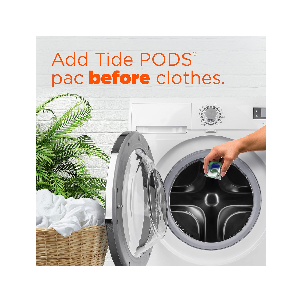 Tide Hygienic Clean Heavy 10x Duty Power PODS Laundry Detergent Pacs Spring Meadow 32 count For Visible and Invisible Dirt