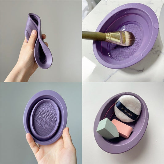 Makeup Brush Cleaning Pad & Bowl